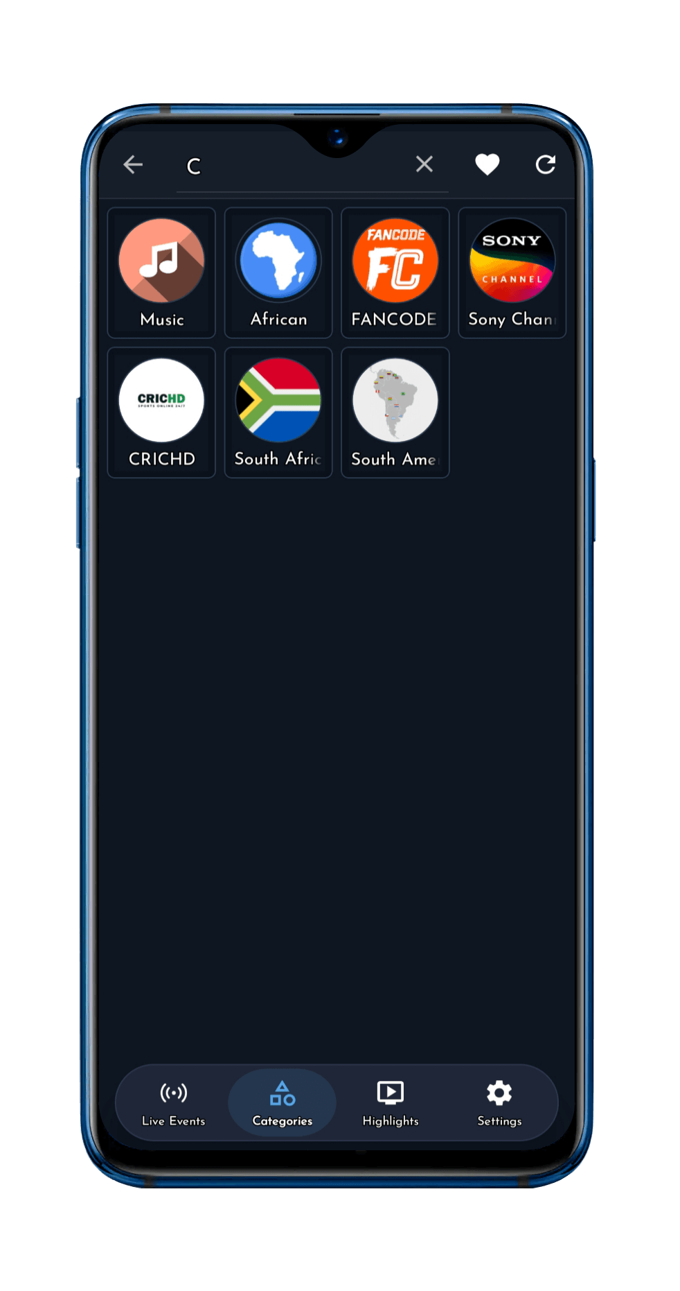 Smart Search Finds Any Channel Instantly