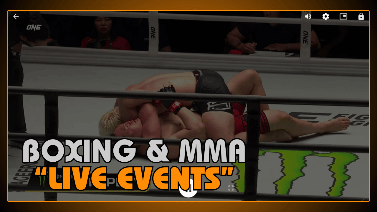 Boxing and MMA Live Events
