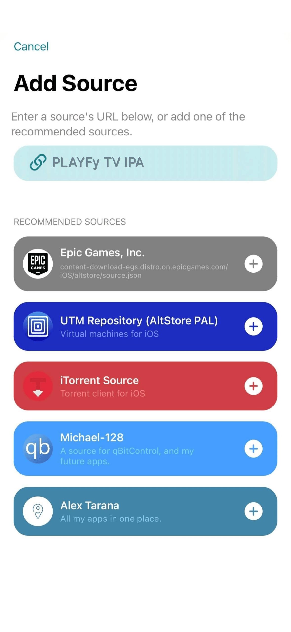 Download and Sideload PLAYFy TV IPA