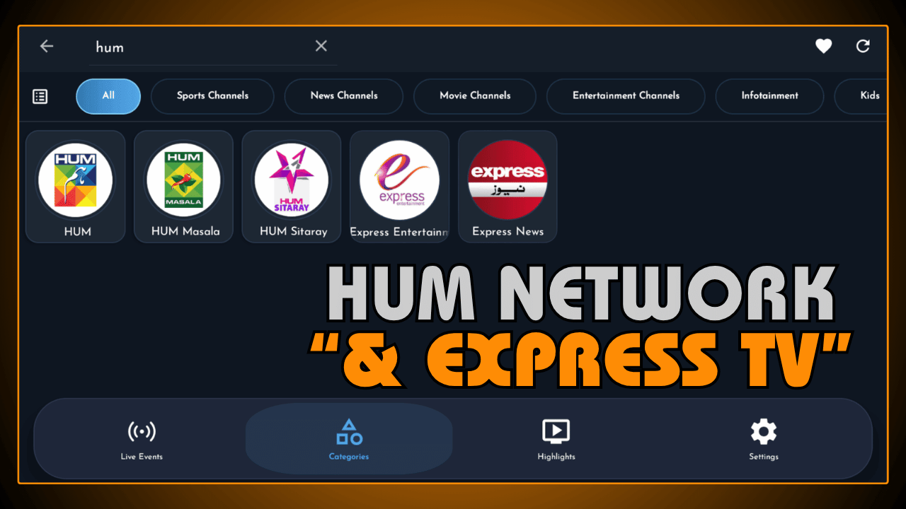 Hum Network and Express TV