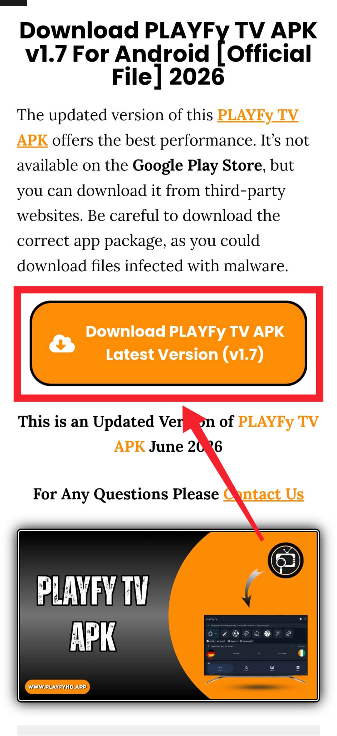 Download Official APK