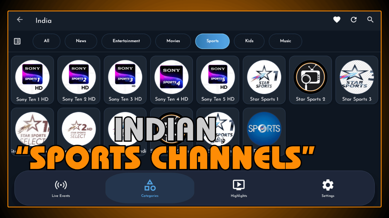 Indian Sports Channels