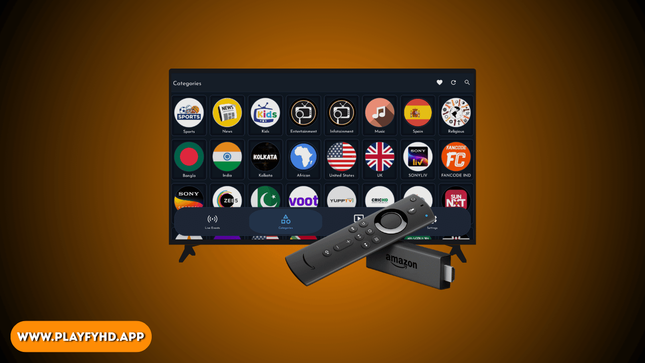 Install PLAYFy TV APK on Amazon FireStick