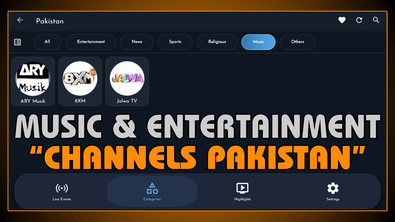Music and Entertainment Channels Pakistan