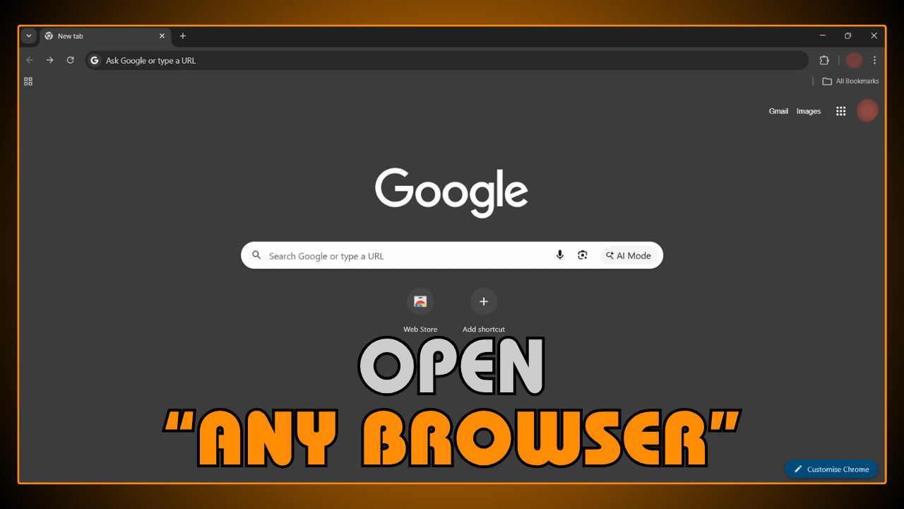 Open Any Browser