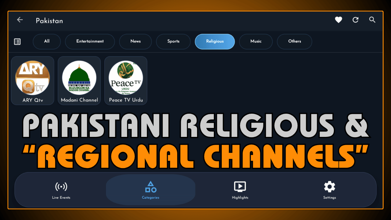 Pakistani Religious and Regional Channels