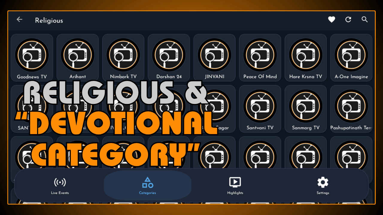 Religious and Devotional Category