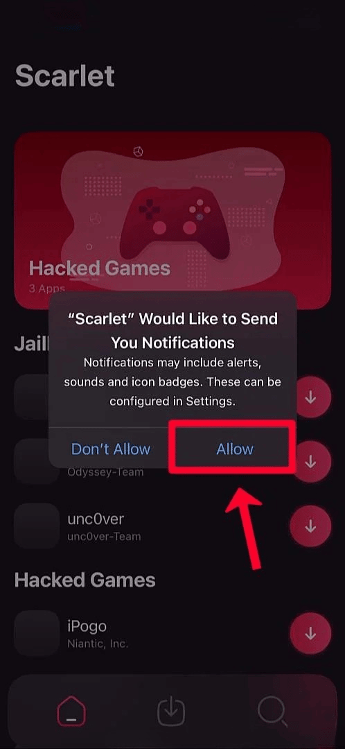 Install Scarlet or TutuApp