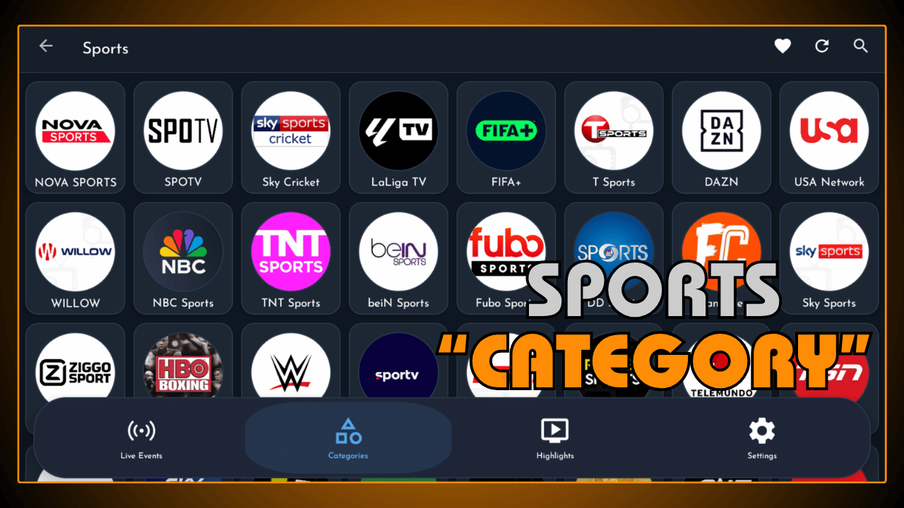 Sports Category