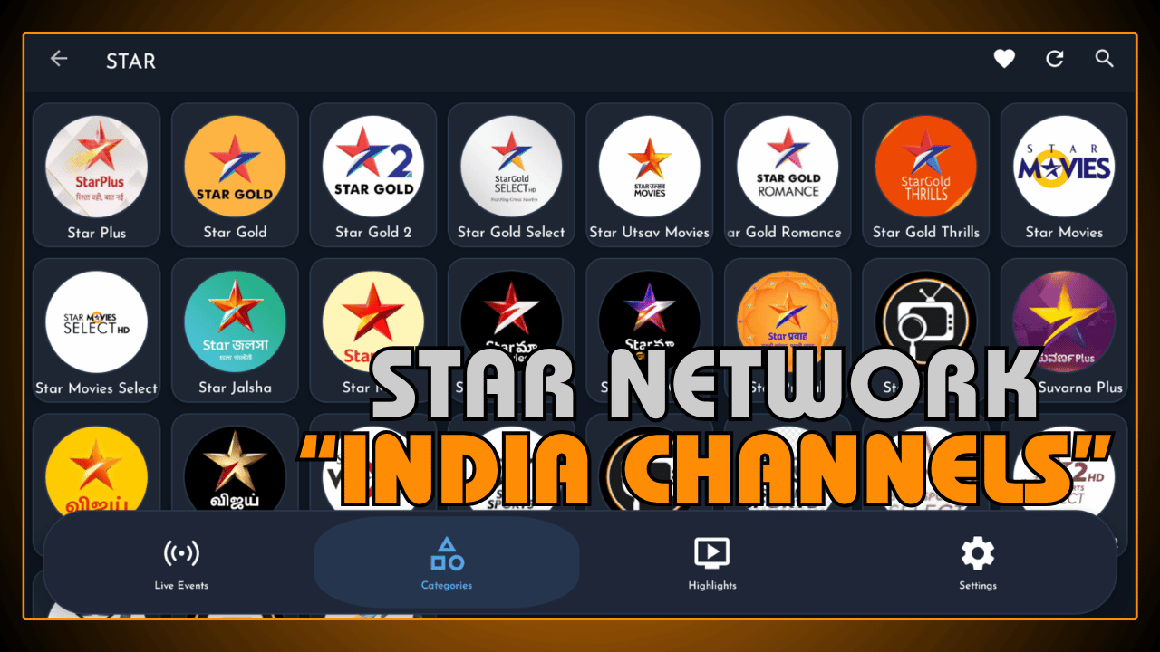 Star Network India Channels