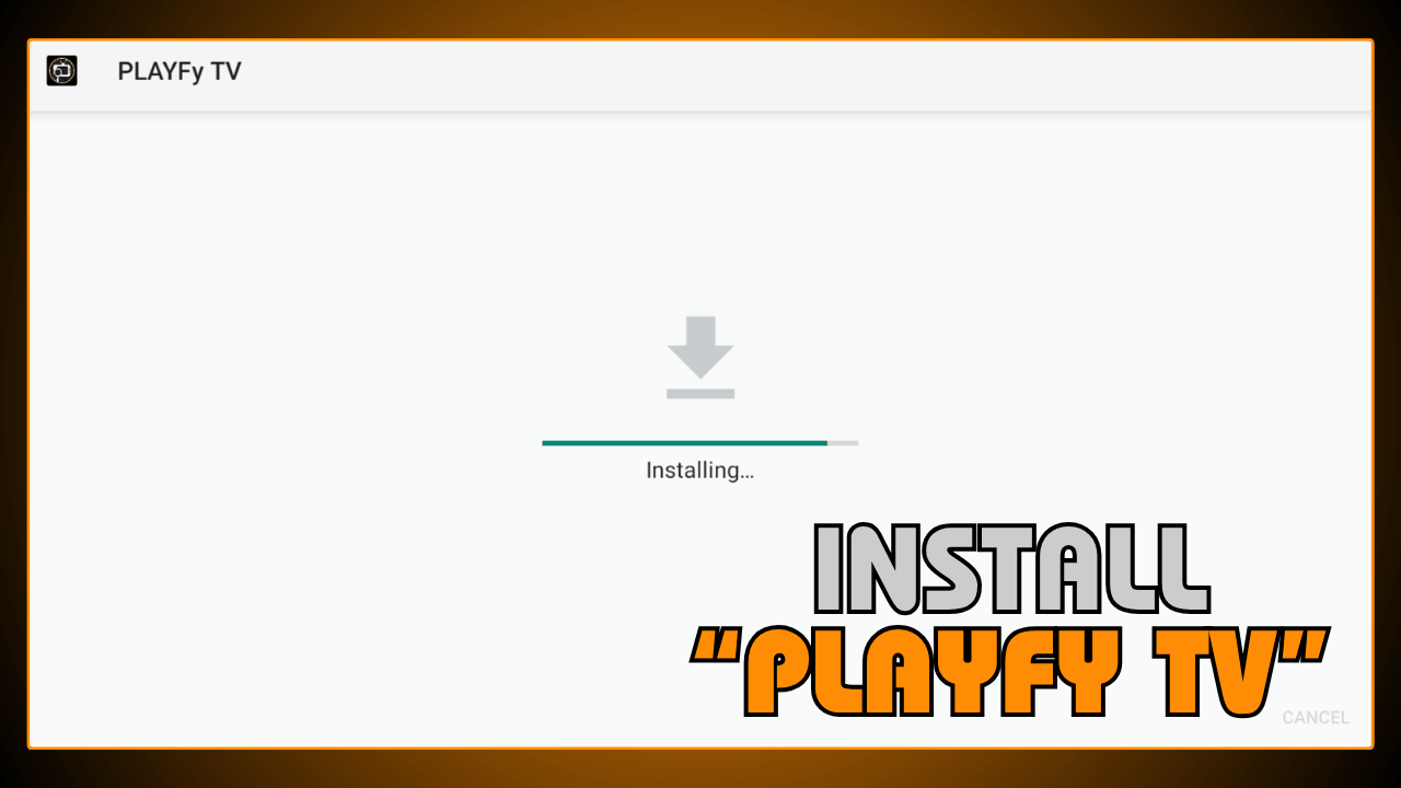 Install Playfy TV in LDPlayer