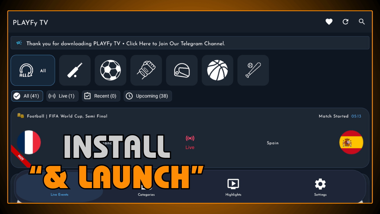 Install and Launch